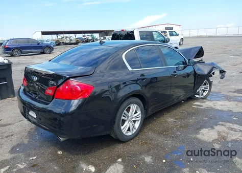 2013 Infiniti G37X from USA, damaged, VIN JN1CV6AR5DM751532